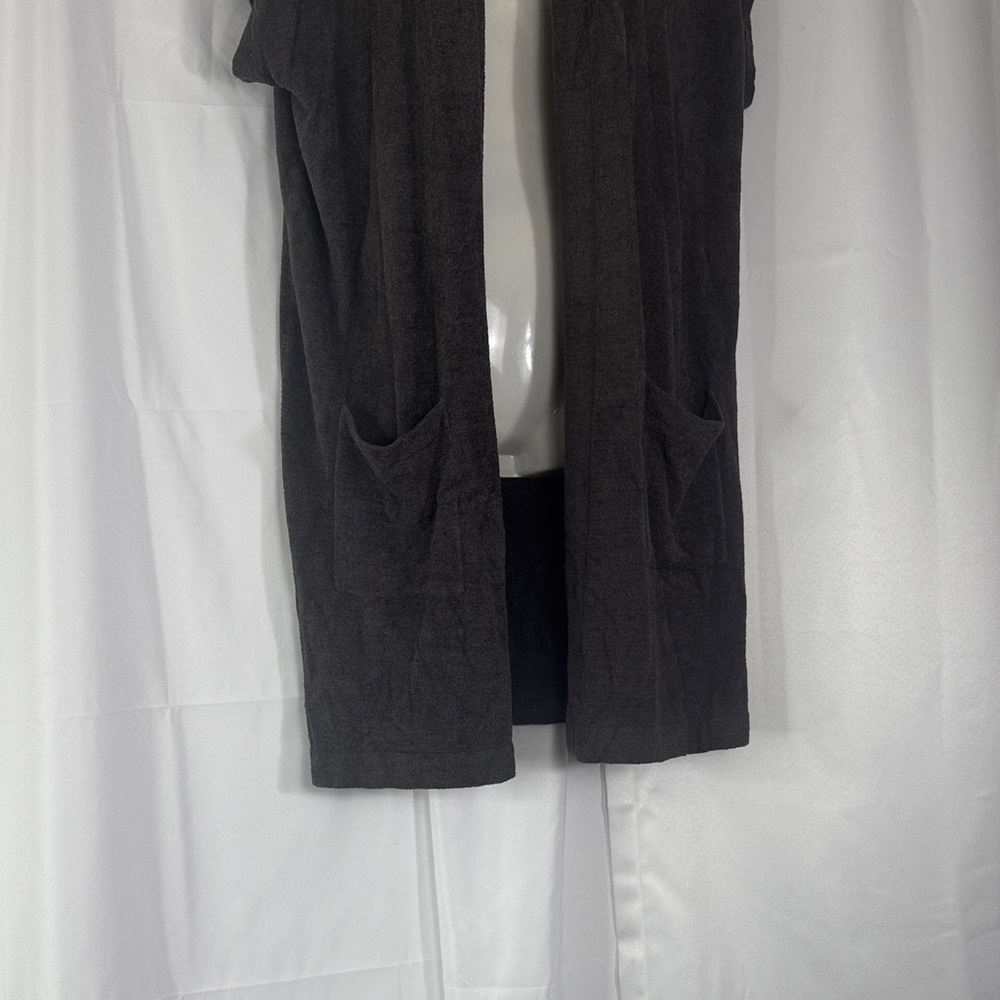 Barefoot Dreams Charcoal Cardigan - Picture 3 of 9